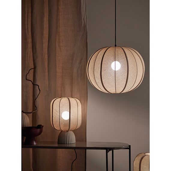 Светильник подвесной Texture Rib, 48 см, бежевый, Bergenson Bjorn, изображение 10