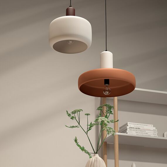 Светильник подвесной Juko, 42x31 см, бежевый/коричневый, Bergenson Bjorn, изображение 6