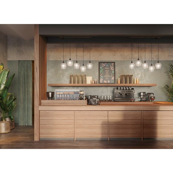 Светильник подвесной каскадный Aurora, 110x18 см, сливовый/зеленый/серый, Bergenson Bjorn, изображение 22