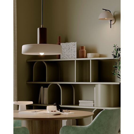 Светильник подвесной Juko, 42x31 см, вишневый/бежевый, Bergenson Bjorn, изображение 8