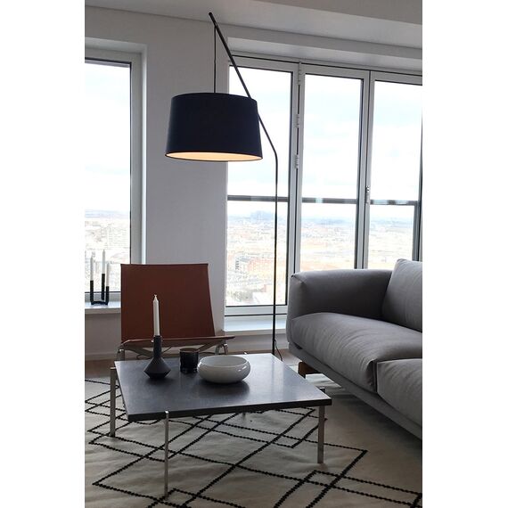 Лампа напольная (торшер) Lobby, 200х?45 см, черная, Frandsen, изображение 2