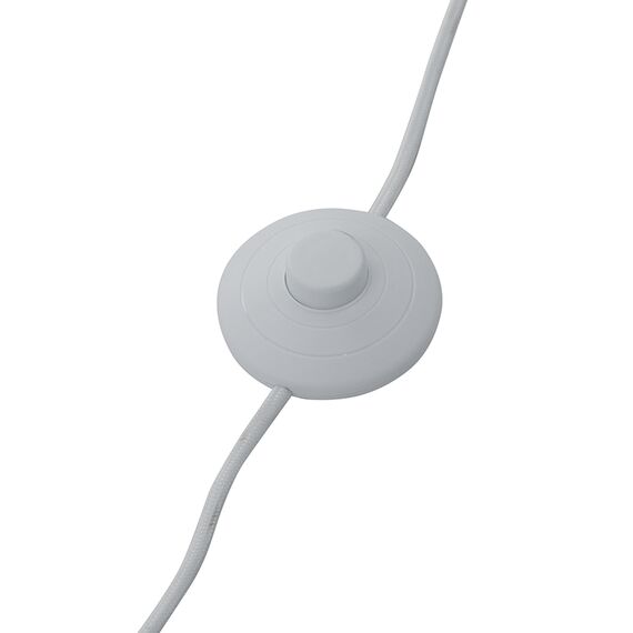 Лампа напольная (торшер) Hideout, 168х?27 см, белая, Frandsen, изображение 6