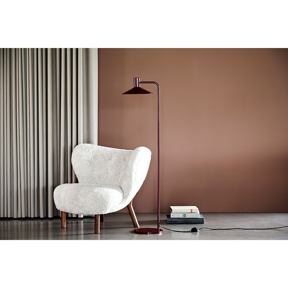 Лампа напольная (торшер) Minneapolis, 134х?27,5 см, белая матовая, Frandsen, изображение 3